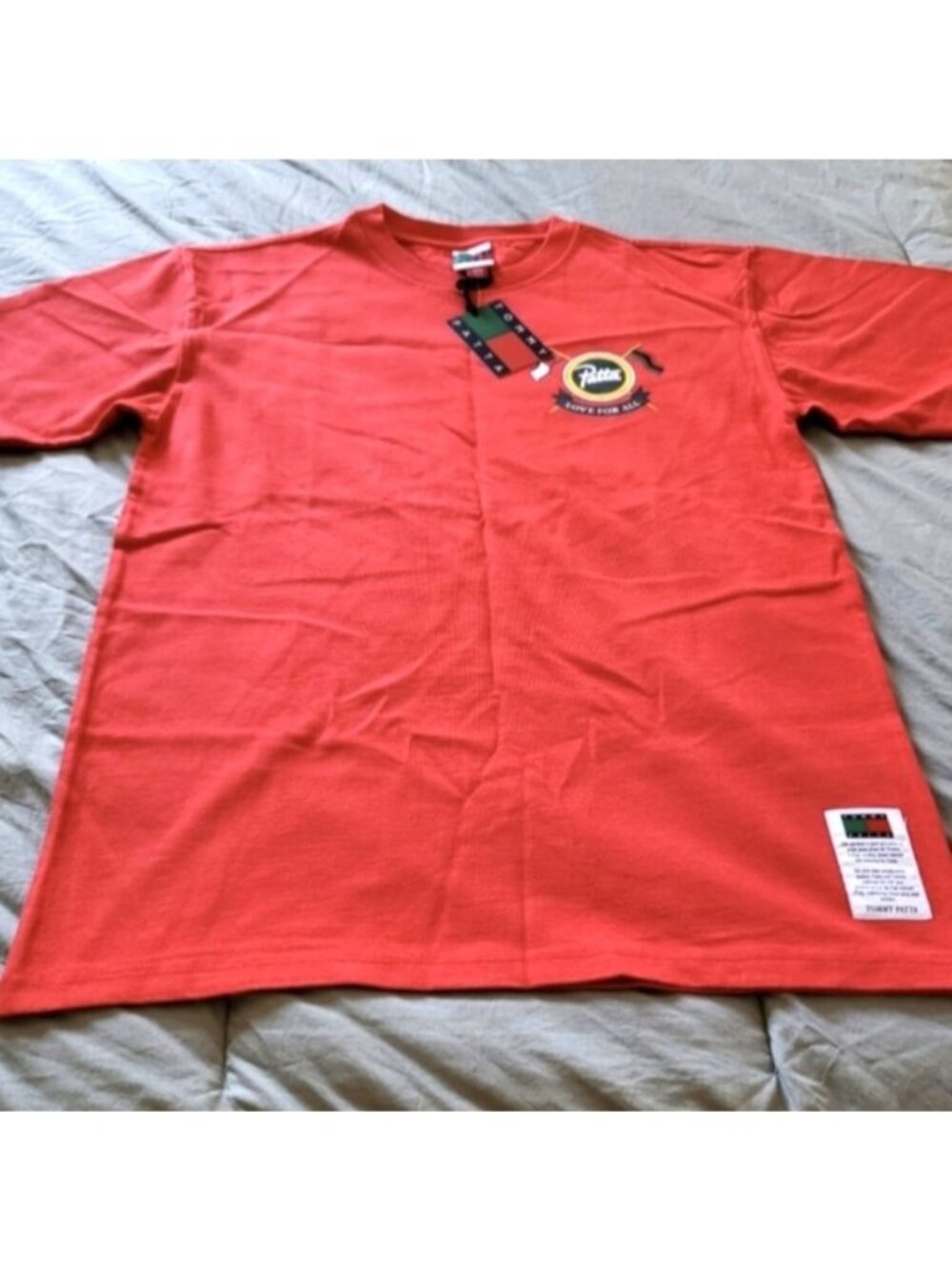 Patta x Tommy Hilfiger Community T-Shirt (High Risk Red) Men X Small 1026